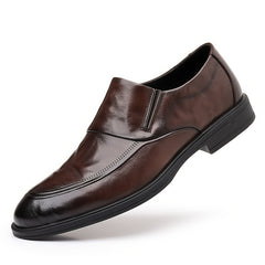 Men's Apron Toe Loafer Shoes Non slip Slip On Shoes Spring Summer