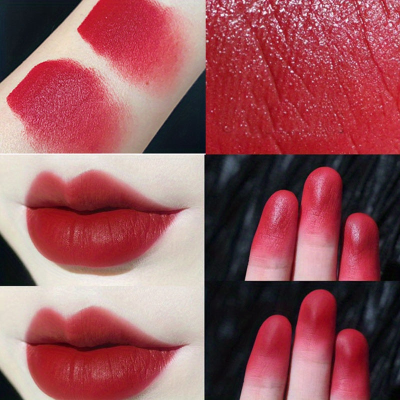 3-Piece Long Lasting Lipstick Set with Nutritious Lip Balm