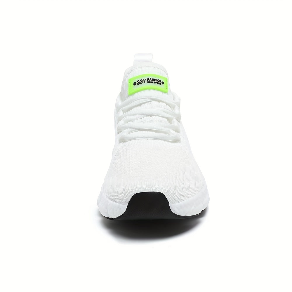 Women's Knit Running Shoes Breathable Sport Sneakers Low Top