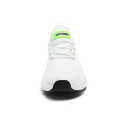 Women's Knit Running Shoes Breathable Sport Sneakers Low Top