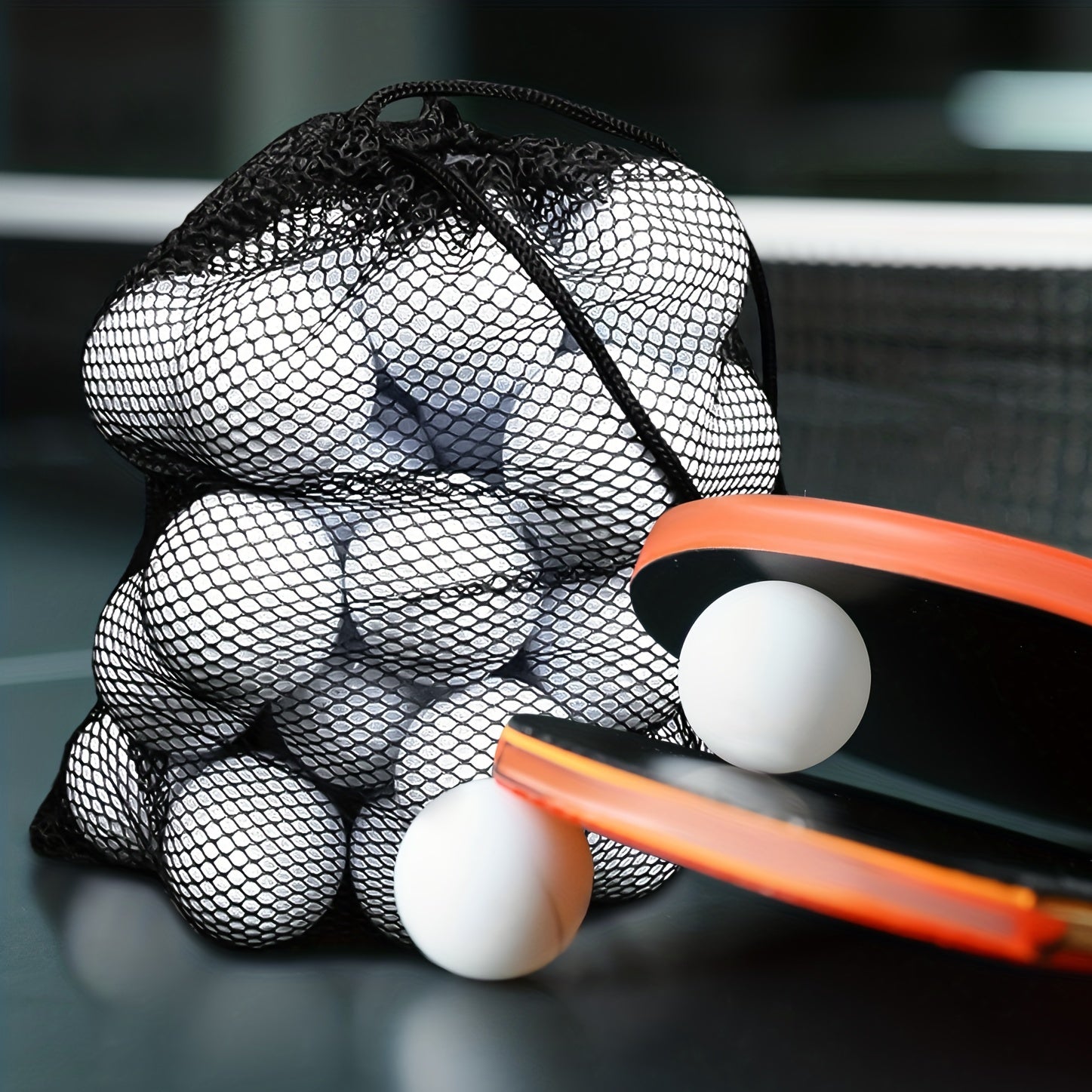 10pcs Mesh Laundry Bags Drawstring Large Storage Bag for Dorm Travel Camping
