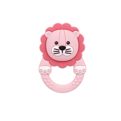 Non Toxic Lion Chew Toy for Babies & Toddlers - Teething & Dental Toy