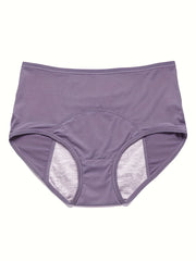 3 Pack Plus Size Mesh Holes Leakproof Period Underwear Set