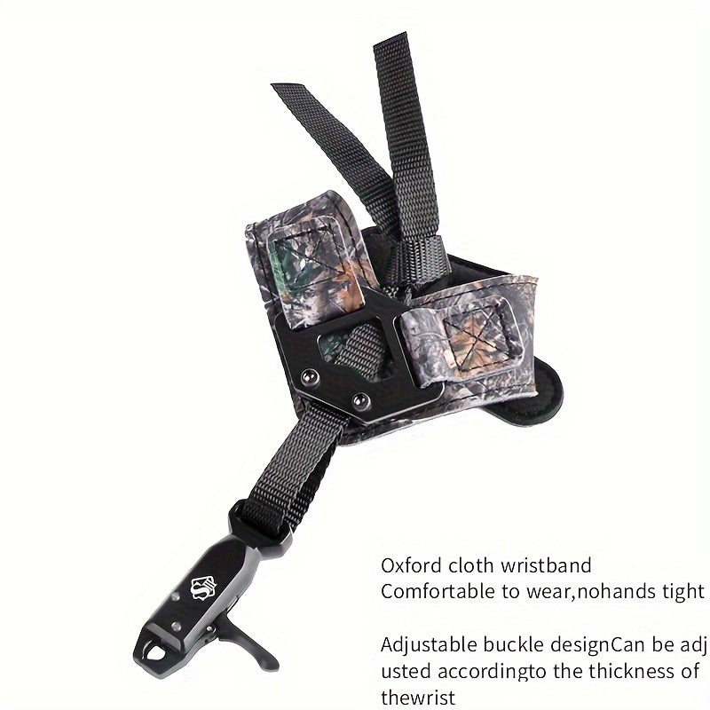 Adjustable Wrist Strap Compound Bow Release Aid