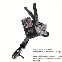 Adjustable Wrist Strap Compound Bow Release Aid