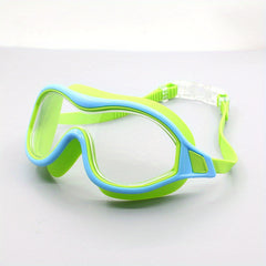 Adjustable Transparent Silicone Swimming Goggles for Men & Women