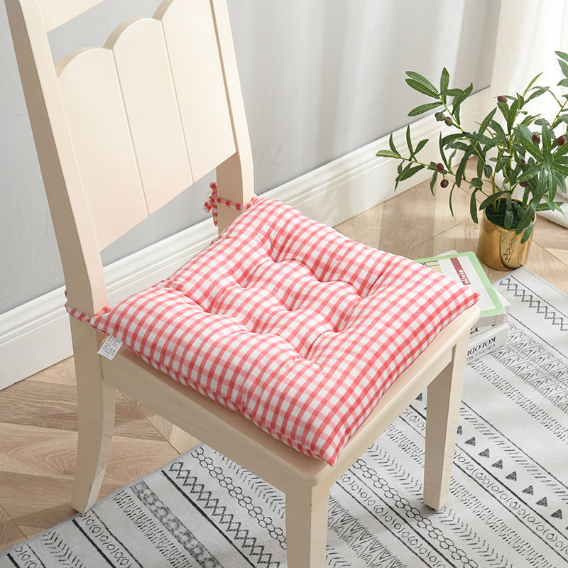 Crystal Velvet Cushion Chair Stool Thickened Warm Office Student Dining Cushion