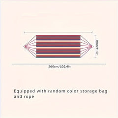 Thick Canvas Hammock Outdoor Camping Swing Double Hammock