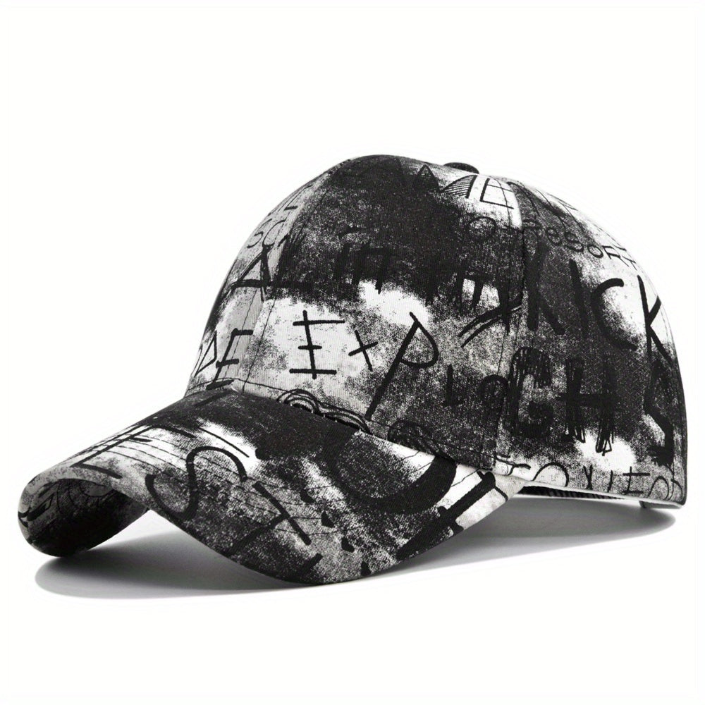 Graffiti Hip hop Baseball Cap Men's And Women's Versatile Cap