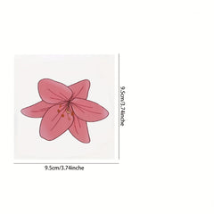 Flower Style Window Fly Stickers - Pack of 5, 15, 30pcs