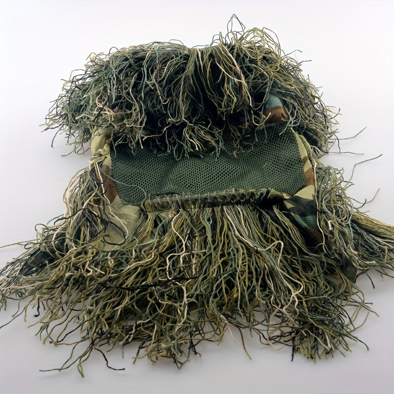 Sniper Camo Ghillie Suit Head Cover