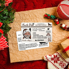 5pcs Xmas Santa Claus Driving Sled | Christmas Decoration