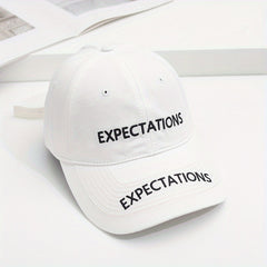 Letter Embroidery Baseball Cap Candy Sun Hat Adjustable