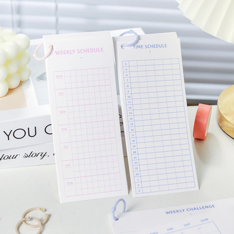 Daily Weekly Monthly To Do List Memo Pad 10 Sheets