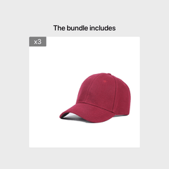 Solid Baseball Cap Lightweight Casual Sports Hat Women's Dad Hat Man Unisex