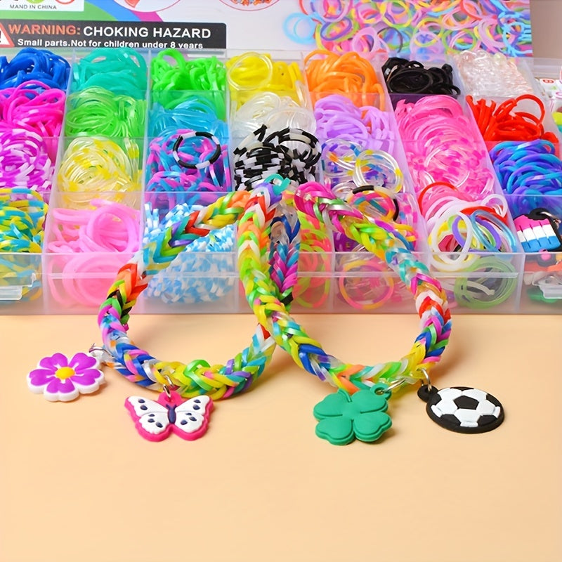 36 Grids Fabric Machine Rainbow Braider DIY Educational Toys