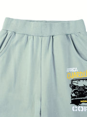 Boys Dino Pocket Shorts for Summer