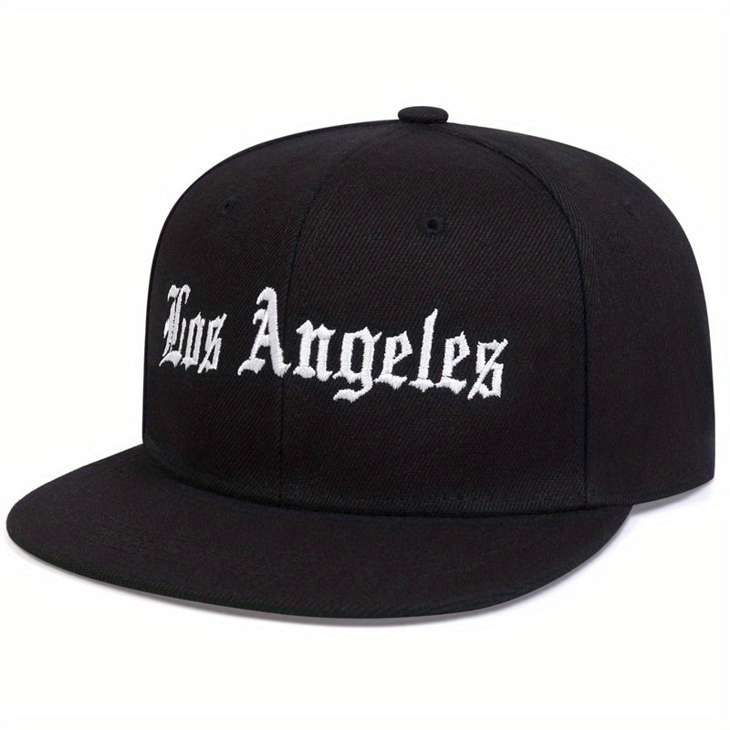 LOS ANGLES Embroidery Baseball Cap Gothic Stylish Unisex Snapback Hats Sunscreen