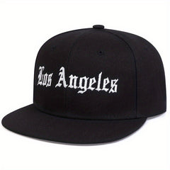 LOS ANGLES Embroidery Baseball Cap Gothic Stylish Unisex Snapback Hats Sunscreen