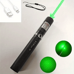 Green Laser Pointer 10000m USB Charging Built In Laser Torch High Power