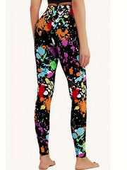 High Waist Lip Lifting Sports Leggings Running Yoga Pants