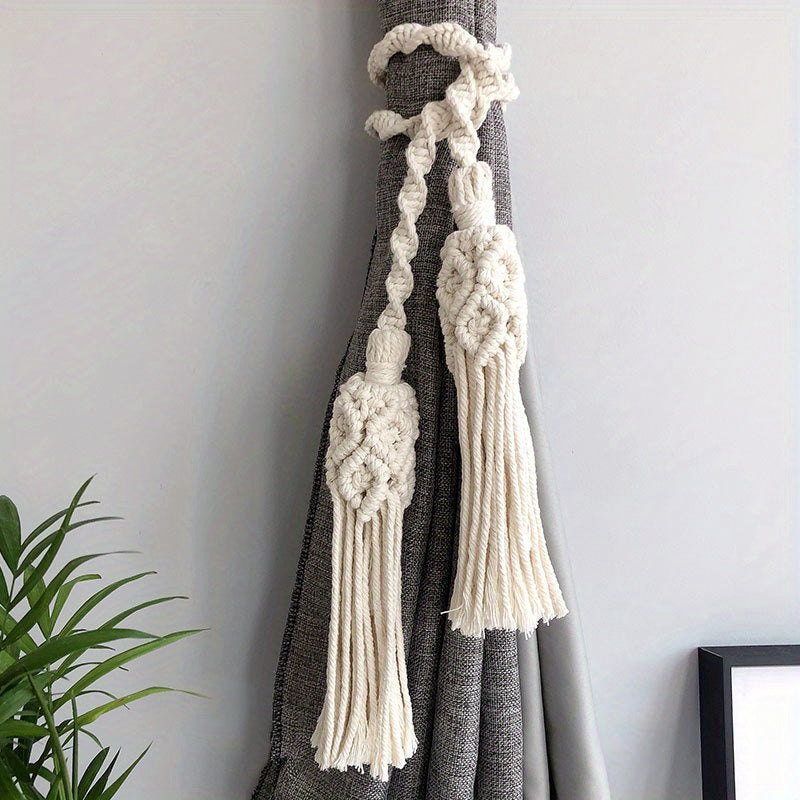 Bohemian Curtain Rope Knot Tieback Band for Home Decoration