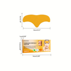 10 pcs Wrinkle Forehead Patches - Reduce Wrinkles and Fine Lines
