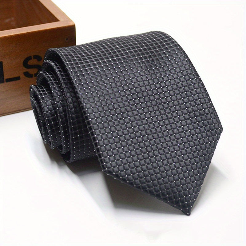 Men's Plaid Necktie Business Wedding Party Necktie - Great Gift