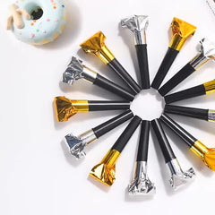 10pcs 6 Laser Blowers Birthday Party Favors Mixed