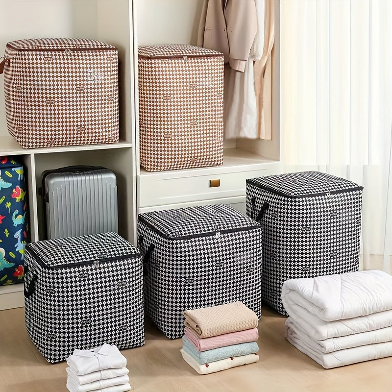 Quilt Storage Bag Clothes Toys Foldable Packing Room Decor