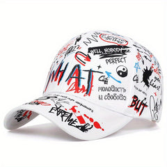 Random Pattern Graffiti Hipster Baseball Cap