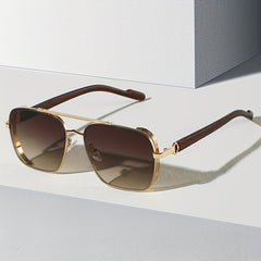 Men's Vintage Square Polarized Sunglasses UV400