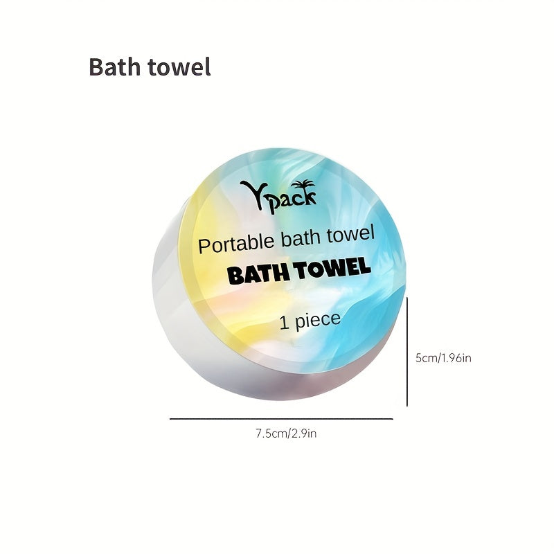 Portable Cotton Bath Towel for Business Trip - Independent Packaging