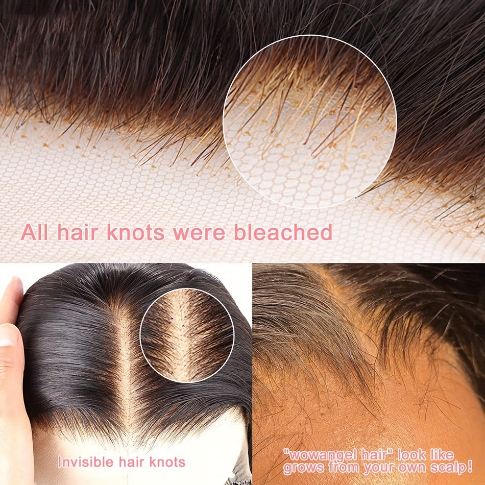Brazilian Virgin Human Hair Bob Cut Straight Wig 4x4 Lace Closure Wig