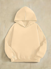 Girl's Fleece Slogan Hoodie Sweatshirt Pullover