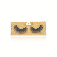 10 Styles Thick False Eyelashes Single Pair Travel Size