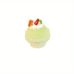 2pcs Smoothie Cup Food DIY Jewelry Accessory Epoxy Resin Material