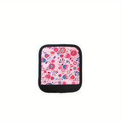 Vintage Flower Pattern Luggage Handle Cover