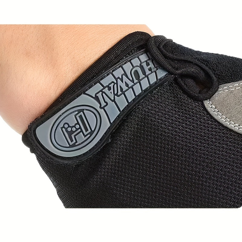 Breathable Anti Slip Half Finger Cycling Gloves for Men and Women