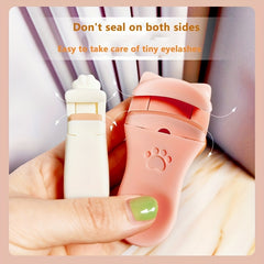 Mini Eyelash Curler Set - 4pcs Cat Claw Curler, Wide Angle Curler, Precision Cur