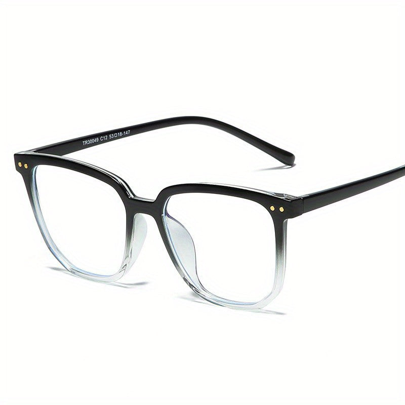 Anti Light Glasses Oval Bare Frame Large Frame Thin Frame Glasses Frame Male