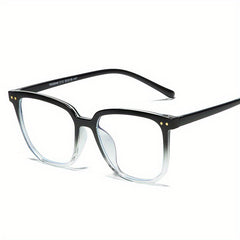 Anti Light Glasses Oval Bare Frame Large Frame Thin Frame Glasses Frame Male