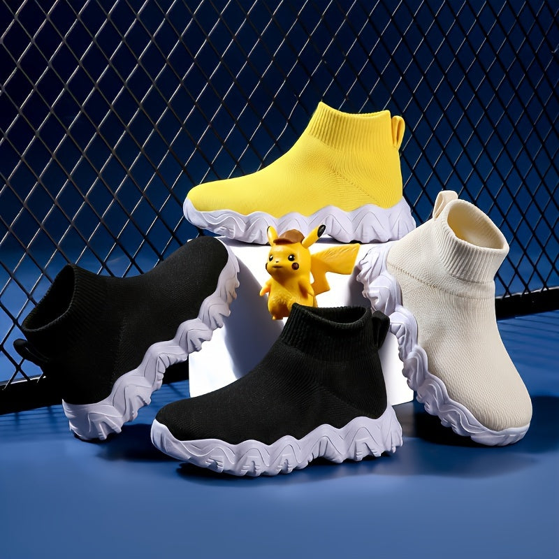 Comfy Breathable Slip On Sock Shoes for Girls