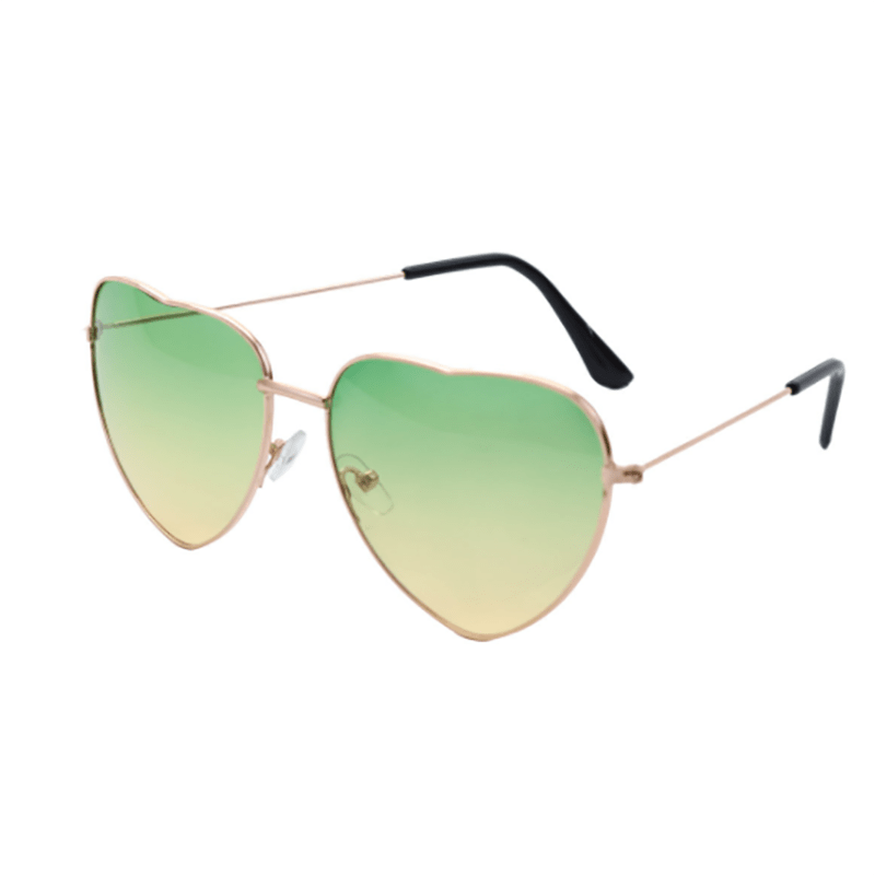 Y2K Ombre Heart Sunglasses UV400 Sun Shades