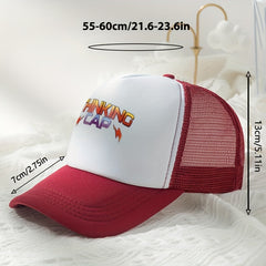 Anime Block Baseball Cap Mesh Breathable Unisex Dad Hat For Women Men