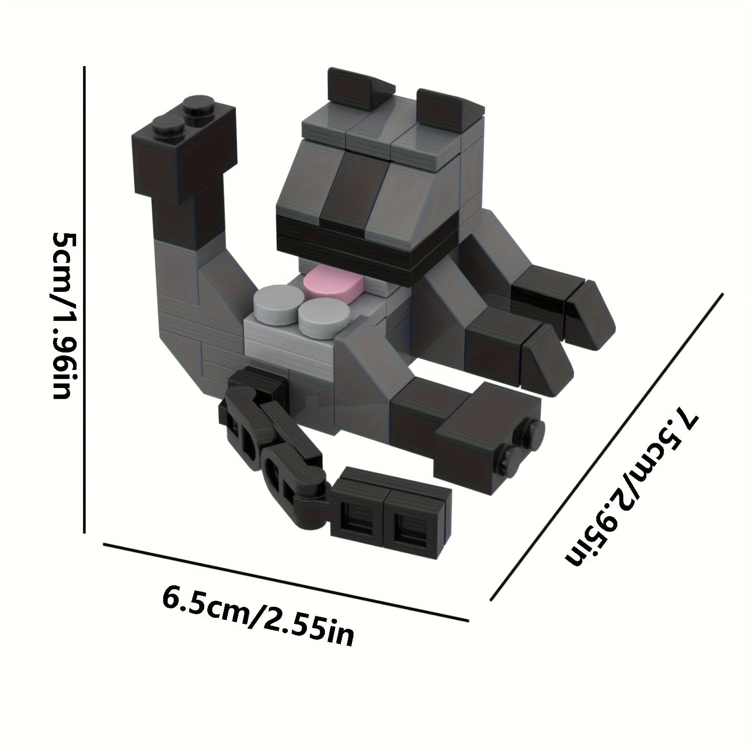 Siamese Cat Building Set - Fun Gift for Cat Enthusiasts