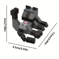 Siamese Cat Building Set - Fun Gift for Cat Enthusiasts