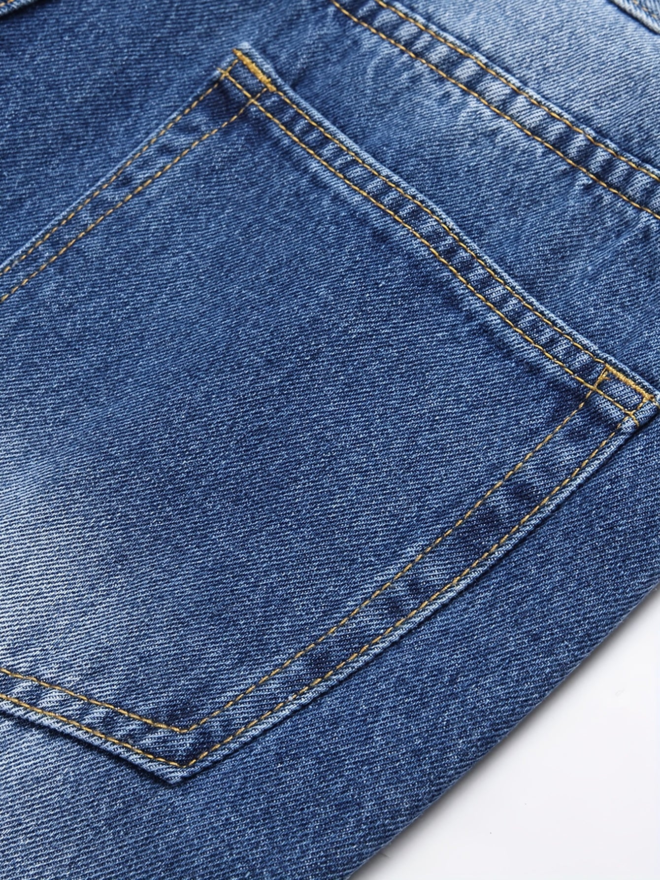 Men's Distressed Street Style Denim Jeans