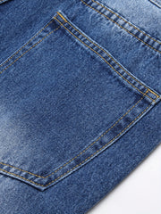 Men's Distressed Street Style Denim Jeans