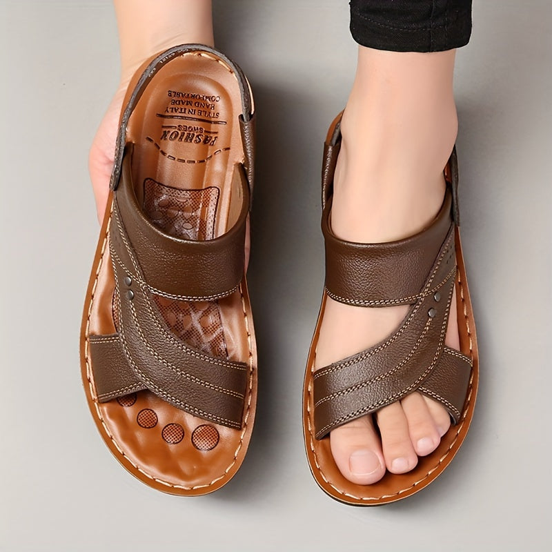 Men's Non Slip Sandals Wear resistant Comfy Beach Shoes Summer